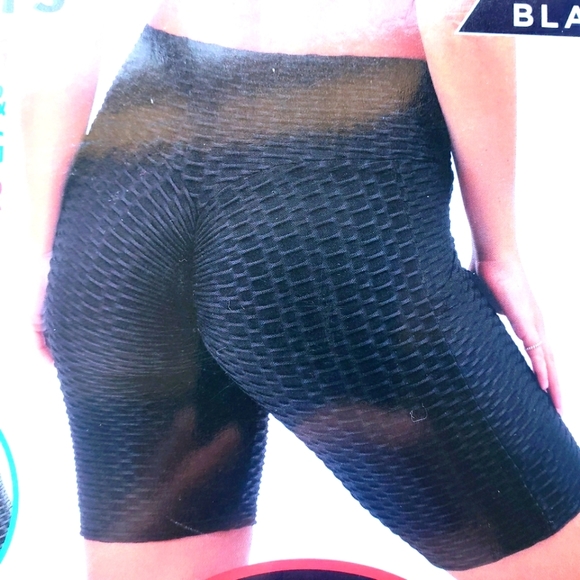 Hy-Impact peach contour shorts Keep Fit Series XL Waist  Tummy Control Workout - Picture 5 of 9